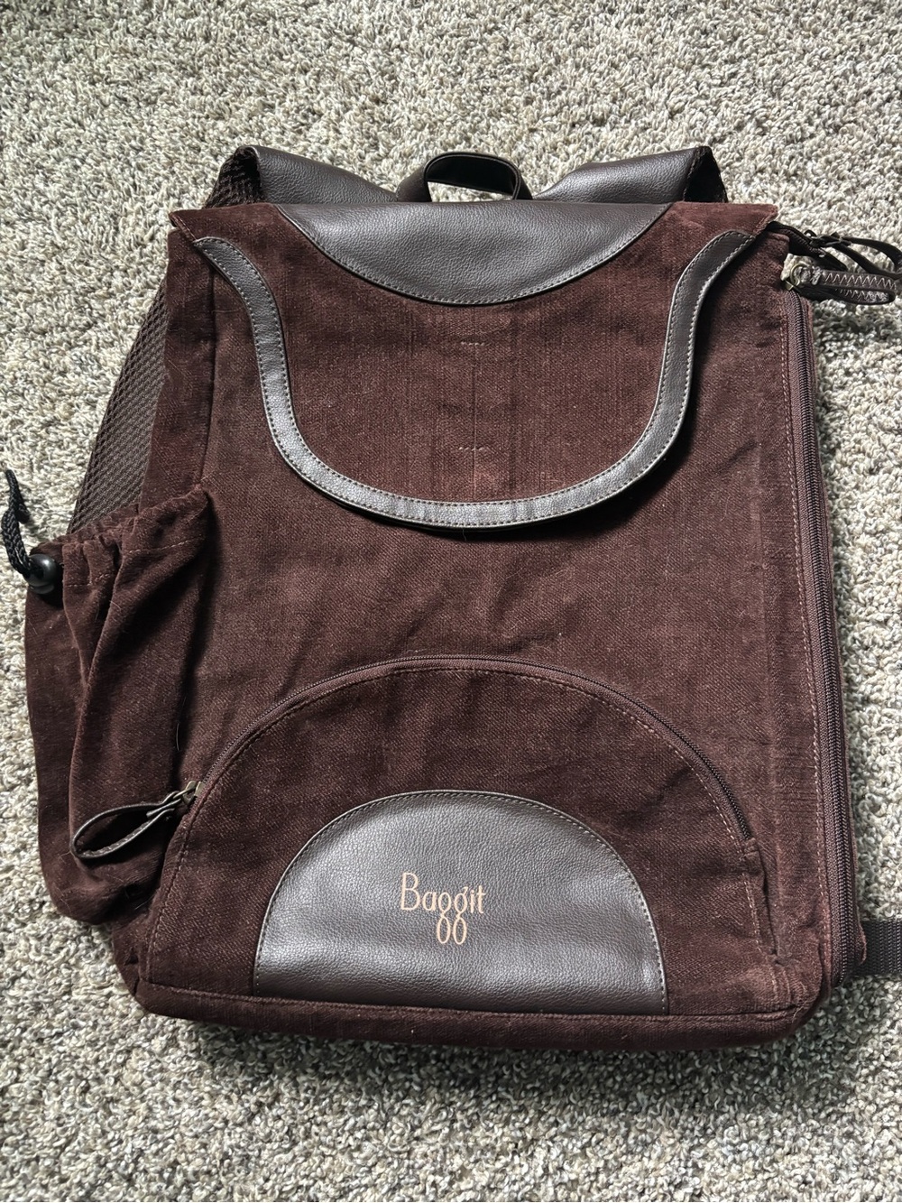 Bagfir Brown Laptop Backpack
